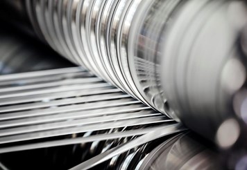 slitted aluminium strips